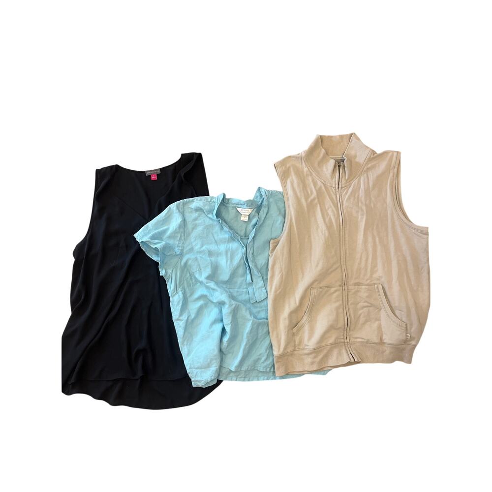 Size Large Women’s Tops Bundle Vince Camino CJ Liz Claiborne